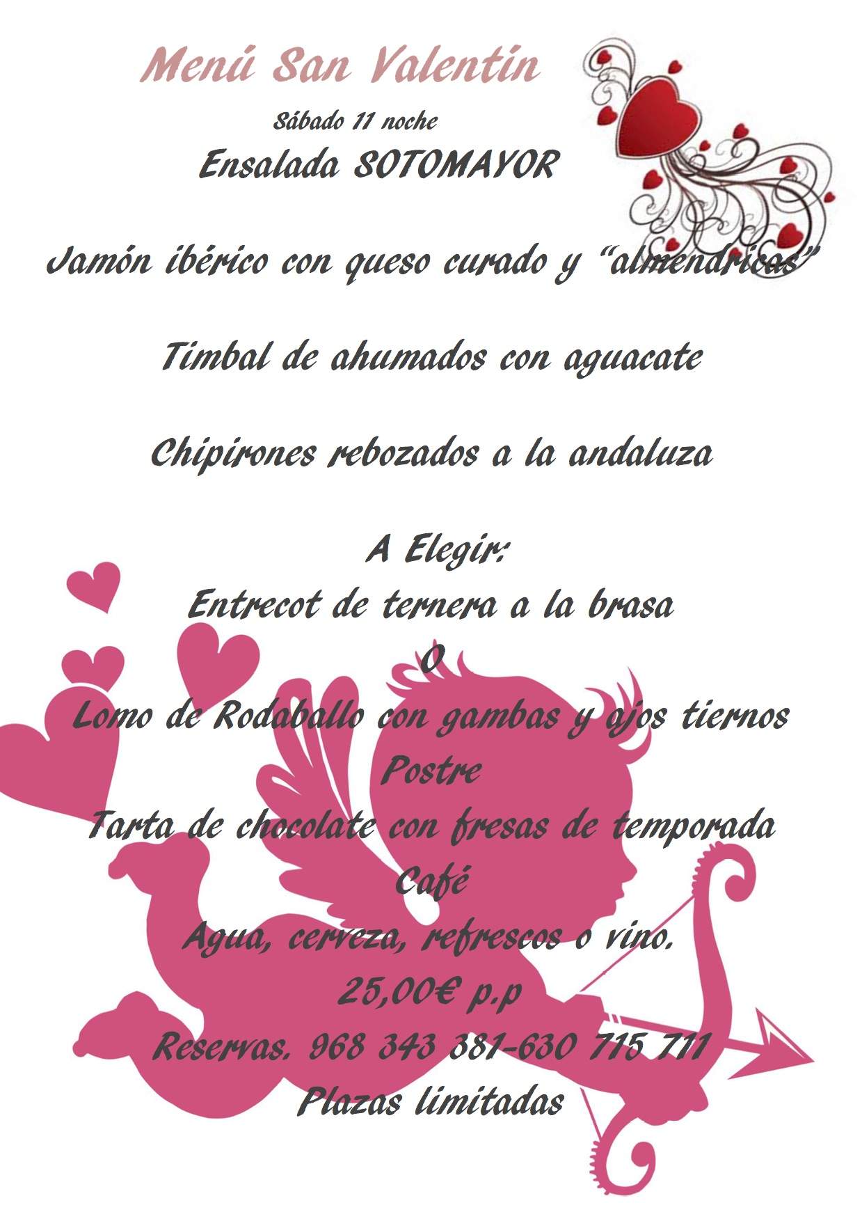 Menú Sotomayor